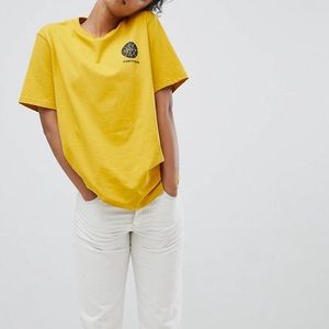 Convers yellow tee